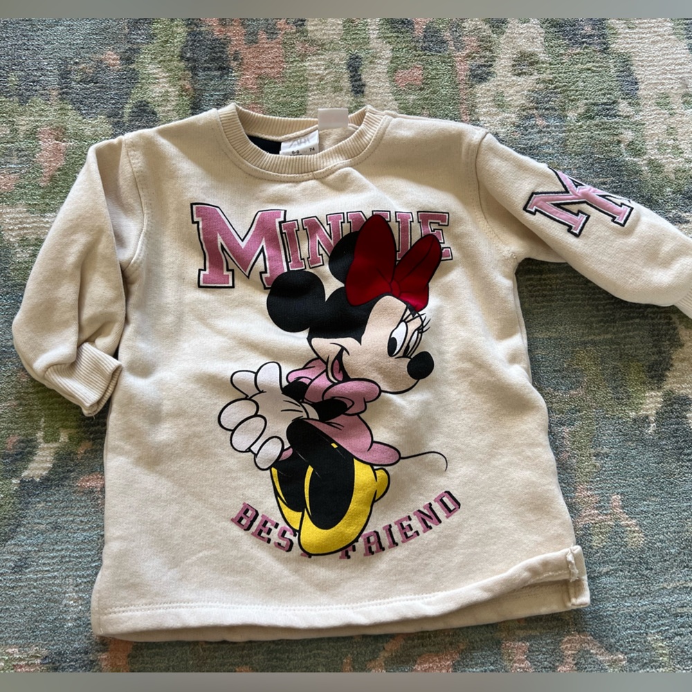 Zara Disney Minnie Mouse Sweatshirt